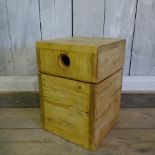 HANDMADE RECLAIMED PINE STAIR BOX