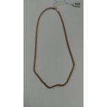9CT GOLD ROPE CHAIN WEIGHT 4.8G