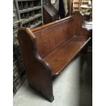 PITCH PINE VICTORIAN CHURCH PEW