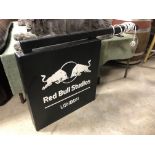 ORIGINAL COMMERCIAL LIGHT UP STUDIO SIGN FROM THE RED BULL STUDIOS LONDON 73CM HIGH