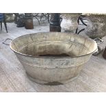 GALVANISED BATH