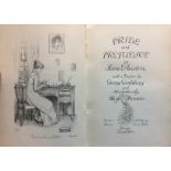 JANE AUSTIN, 'PRIDE AND PREJUDICE' With a preface by George Saintsbury, illustrated by Hugh Thomson,