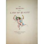 VERA WILLOUGHBY ILLUSTRATED, 'THE MEMOIRS OF A LADY OF QUALITY', LIMITED EDITION (449/550) On