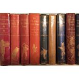 A COLLECTION OF SEVENTEEN WORKS BY ANDREW LANG Embossed gilt decoration, titles to include 'The