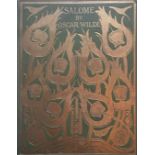 OSCAR WILDE, 'SALOME', FIRST EDITION, FINE BINDING.