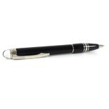 MONT BLANC, 'STARWALKER', A BALLPOINT PEN With floating Mont Blanc emblem and banded chrome grip. (l