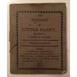'THE HISTORY OF LITTLE FANNY', 7TH EDITION, FALLER, 1811 Seven hand coloured figures, one head, no
