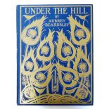 AUBREY BEARDSLEY, 'UNDER THE HILL', A FINE FIRST EDITION, 1904 John Quinn's bookplate.