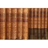 WILLIAM BLACKWOOD & SONS, 'THE WORKS OF GEORGE ELLIOT', FIFTEEN TAN LEATHER VOLS WITH GILT TOOLING