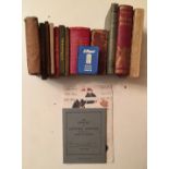 A MIXED TRAY OF MINIATURE BOOKS.