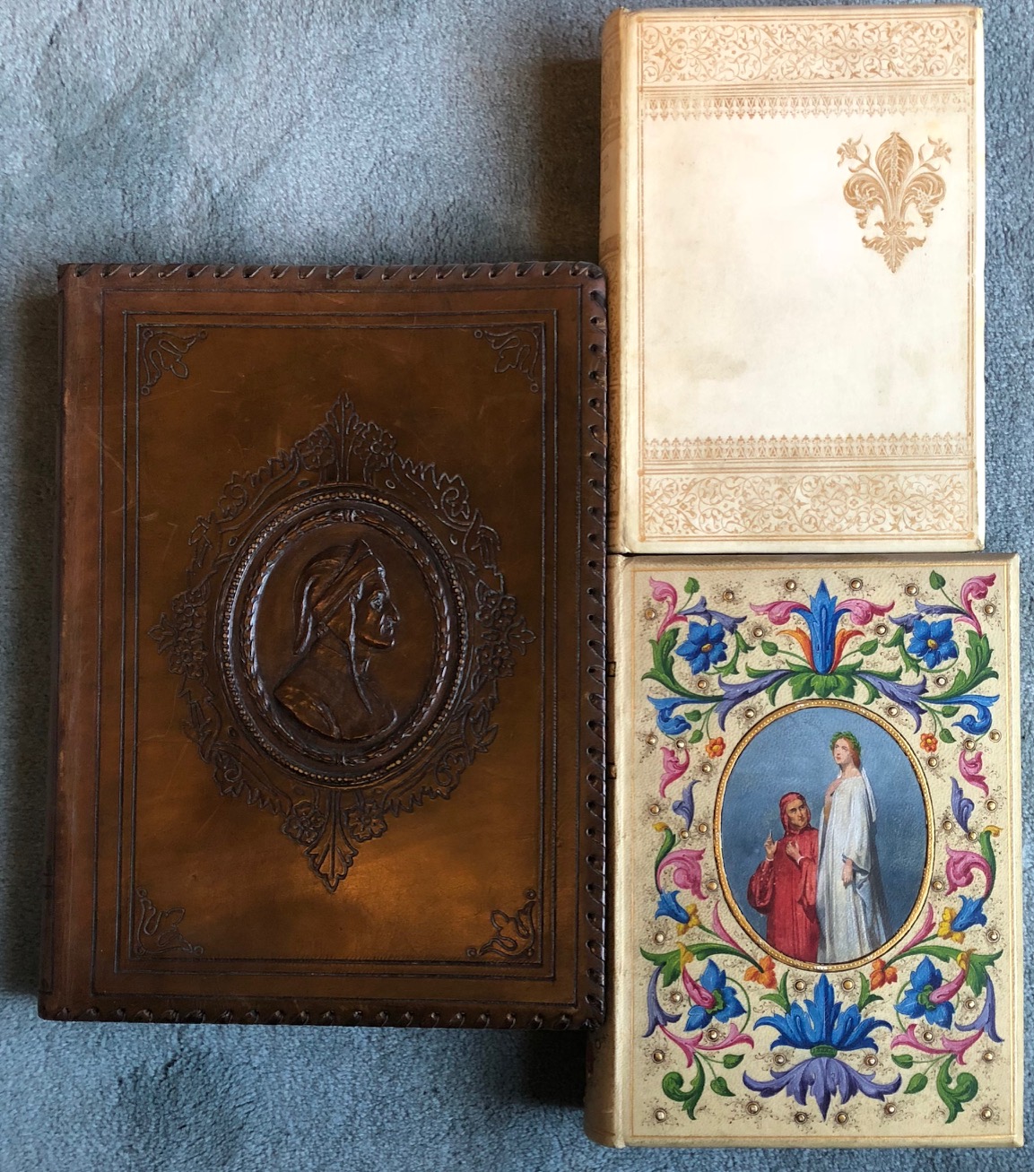 DANTE, 'DEVINE COMEDY', TWO FINE BINDINGS And 'A Vision of Dante'. - Image 2 of 4