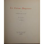 CHODERLOS DE LACLOS LES LIAISONS DANGEREUSES, TWO VOLS Limited edition no. 387/1000, 14 superb