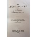 JAMES STEPHENS, MACMILLAN, 'THE CROCK OF GOLD', FOLIO, 1926 Signed.