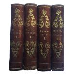 BYRON, 'DON JUAN', FOUR VOLS 'Two Dramas', four vols, 1837.