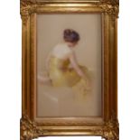 HENRI-GASTON-JULES-LOUIS BOUY (GASTON BOUY), FRENCH, 1866 - 1943, PASTEL Young beauties in silk
