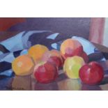 JACQUES DESPIERRE, FRENCH, 1912 - 1995, OIL ON CANVAS Still life, selection of fruit, signed lower