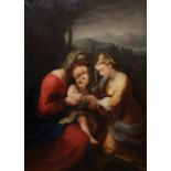 AFTER ANTONIO ALLEGRI, CALLED CORREGGIO, A LARGE & IMPRESSIVE EARLY 19TH CENTURY OIL ON CANVAS '