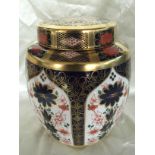 LARGE ROYAL CROWN DERBY GINGER JAR