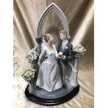 LLADRO SPANISH PORCELAINE HAPPY COUPLE GOOD CONDITION