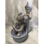 LLADRO SPANISH PORCELAINE BATHING BEAUTY YEAR 1997 MODEL 6457 GOOD CONDITION