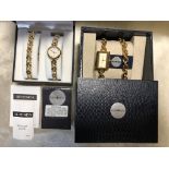 JOB LOT OF TWO BOXED LADIES SEKONDA WATCHES BOTH WITH BRACELETS