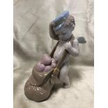 LLADRO SPANISH PORCELAINE 'LOVE LETTERS' YEAR 2001 MODEL 6830 GOOD CONDITION