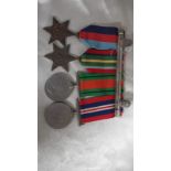 WW2 GROUP OF 4 MEDALS