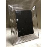WATERFORD RECTANGULAR CRYSTAL PICTURE FRAME
