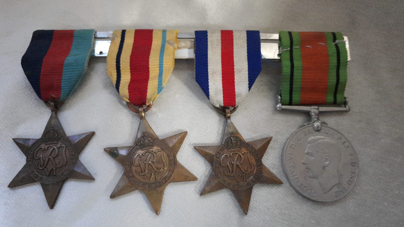 WW2 GROUP 4 MEDALS