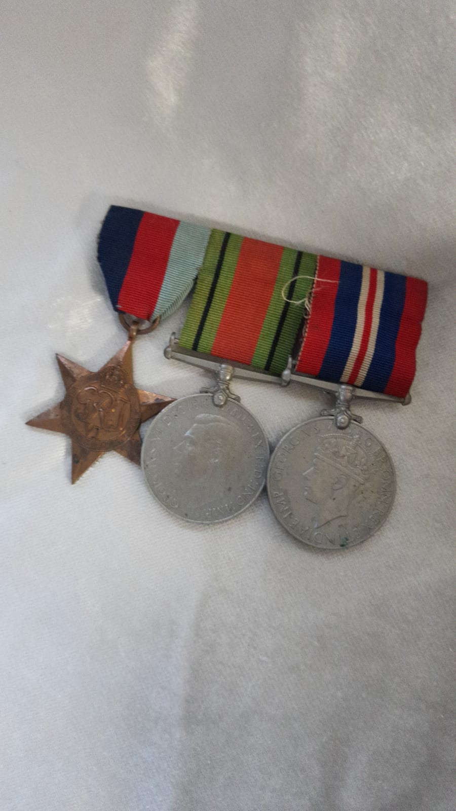 WW2 MEDAL GROUP 3 MEDALS