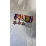 WW2 GROUP OF 5 MEDALS