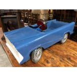 VINTAGE METAL PEDAL CAR