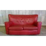 BUTTON BACK VINTAGE PERIOD SOFA