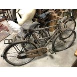 PAIR OF VINTAGE RALLY PUSH BIKES, 1 X RALLY 1 X HOPPER