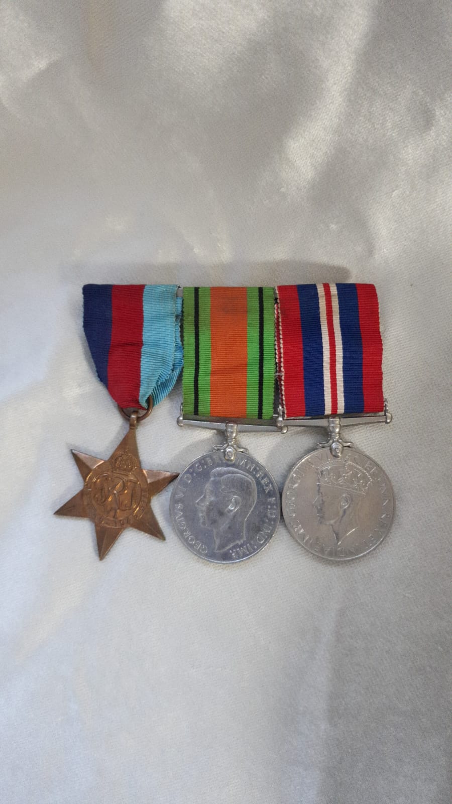 WW2 MEDAL GROUP 3 MEDALS