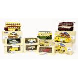 A collection of modern Corgi model cars, (six small boxes)