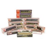 Fourteen Lima Diesels and locomotives, all boxed (G/F)