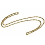 A 9ct gold Prince of Wales chain necklace,16.25g