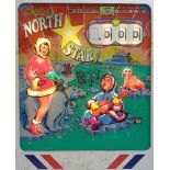 An electro-mechanical 'North Star' pinball machine,1964, manufactured by D Gottlieb of Chicago, USA,