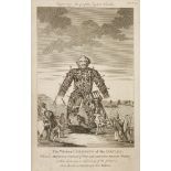 Wicker Man engraving,1771, 'The Wicker Colossus of the Druids', a fine engraving for 'The Complete