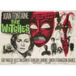 'The Witches','Does Witchcraft Exist Today?'.1966, Hammer films, British quad poster,51 x 76cm