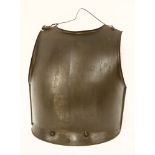 An heavy iron breastplate,19th century, possibly French