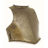 A Cromwellian siege weight breastplate,mid-17th century