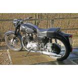 A 1958 Ariel Huntmaster 650 Twin motorcycle, first registered 23rd May 1958, registration ESL 681,