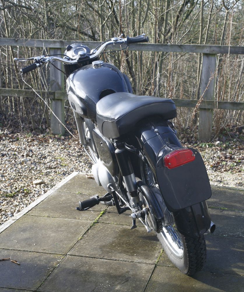 A 1959 AJS 350 Single motorcycle,first registered 3rd March 1959, registration 164 JHA, chassis - Image 10 of 10