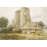 David Cox Jnr. (1809-1885)‘ALLINGTON CASTLE’Signed, watercolour 25 x 36cm;and another,'DOLGELLY, THE