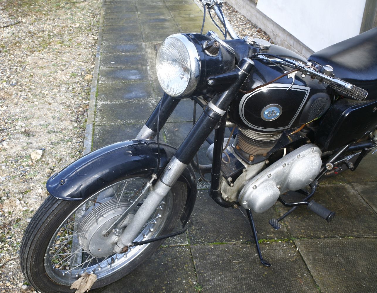 A 1959 AJS 350 Single motorcycle,first registered 3rd March 1959, registration 164 JHA, chassis - Image 7 of 10