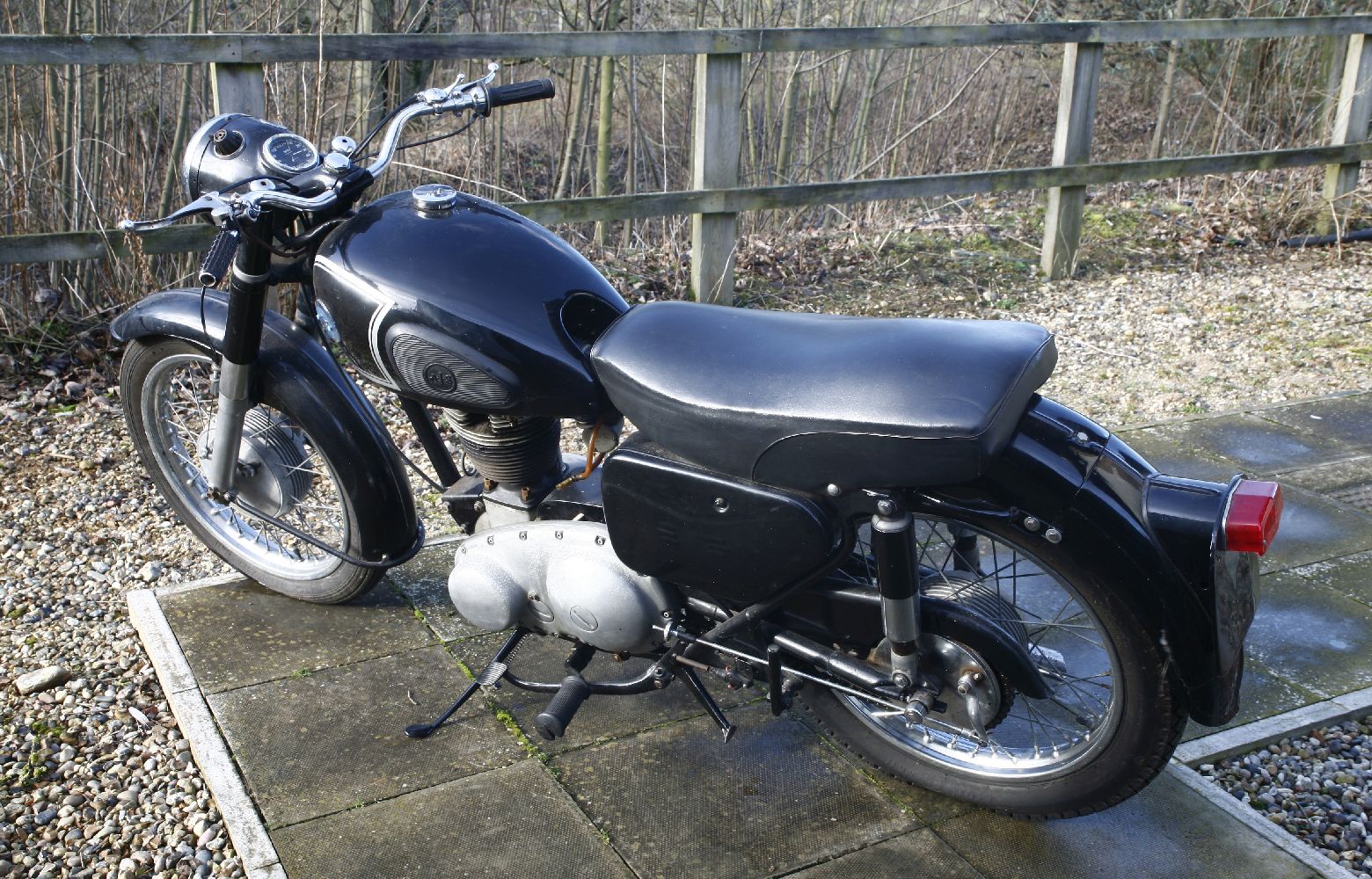 A 1959 AJS 350 Single motorcycle,first registered 3rd March 1959, registration 164 JHA, chassis