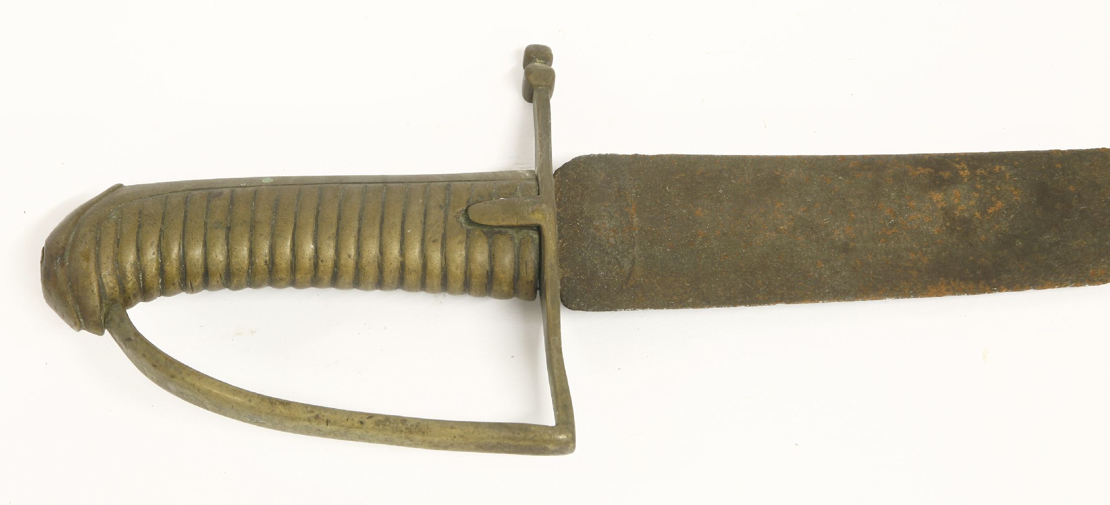 A World War One German officer's sword, 1889, with brass Friedrich Wilhelm cypher and eagle hilt, - Image 4 of 4