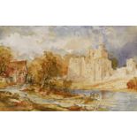 Thomas Allom RA (1804-1872) BROUGHAM CASTLESigned l.l. and inscribed with title l.r., watercolour